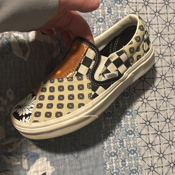 VANS Classic Slip-On Tiger Patchwork Shoes Size M4 / 5.5W Open to offers! - Picture 8 of 10